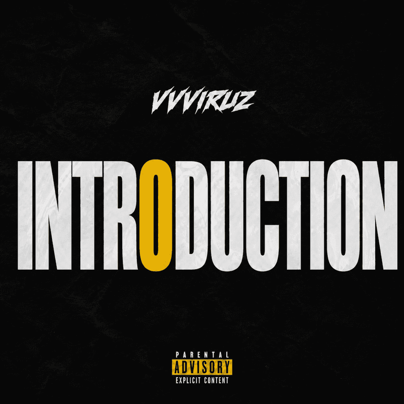 Cover art for “Introduction,” the debut single by vvviruz.
