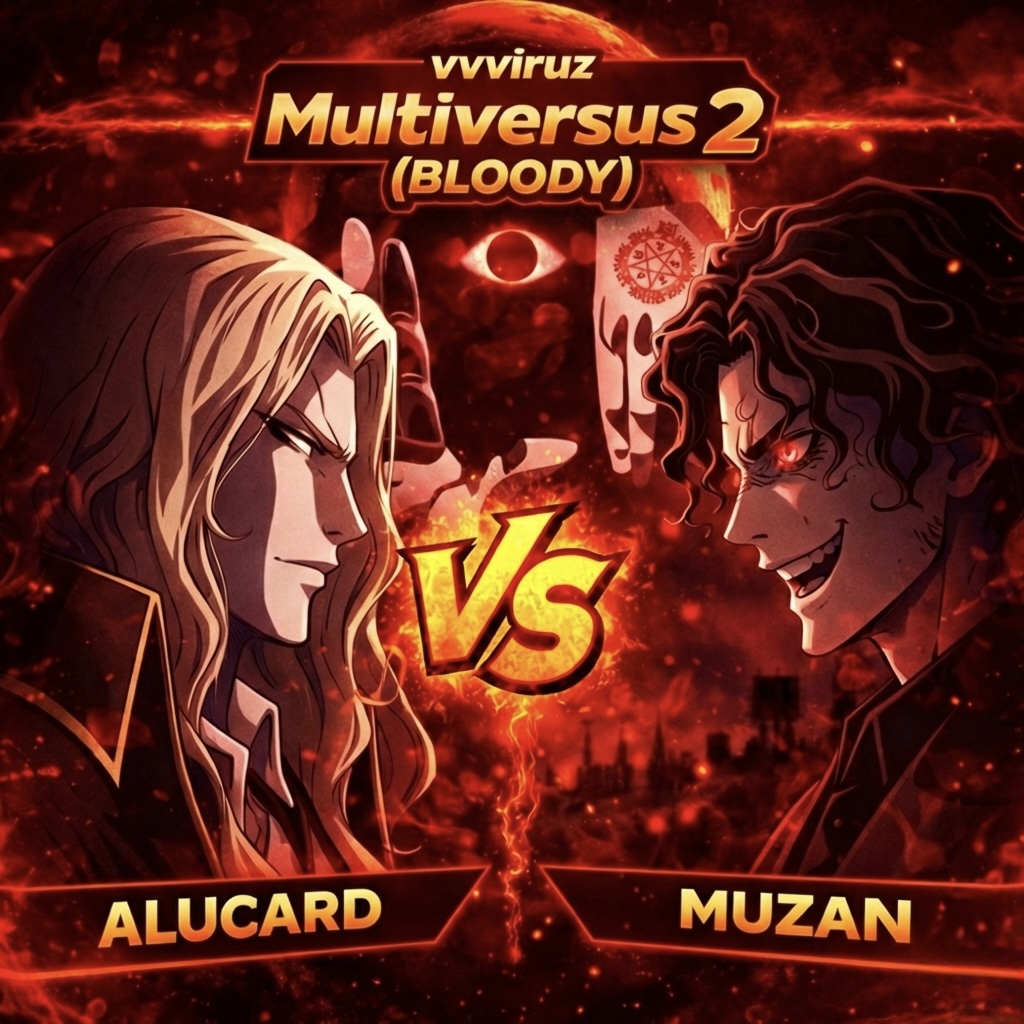 Multiversus: Bloody - Alucard vs. Muzan cover art